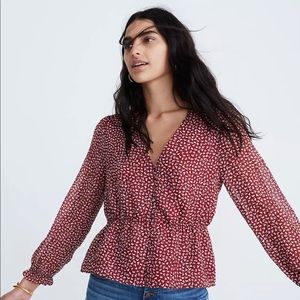 Madewell Overture Top in Ditsy Flowers